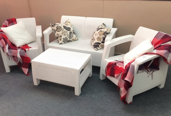 Комплект Yalta Terrace Set белый купить в Ярославле
