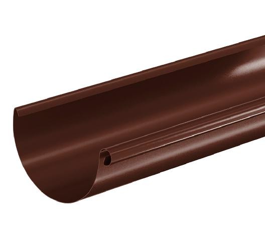 Водосток Aquasistem, система 150/100 - Водосточный желоб 3.00м RAL 8017 Коричневый купить в Ярославле