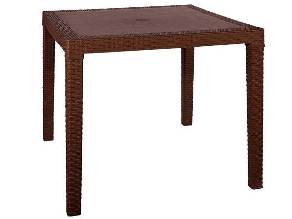 Стол квадратный FIJI Quatro Table Коричневый купить в Ярославле