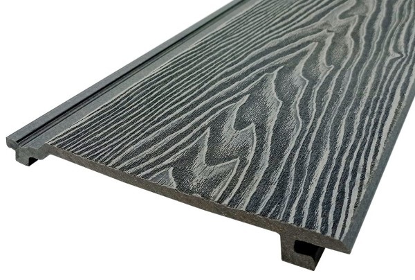 Сайдинг Darvolex 185x19x3000мм, 3D тиснение Серый купить в Ярославле