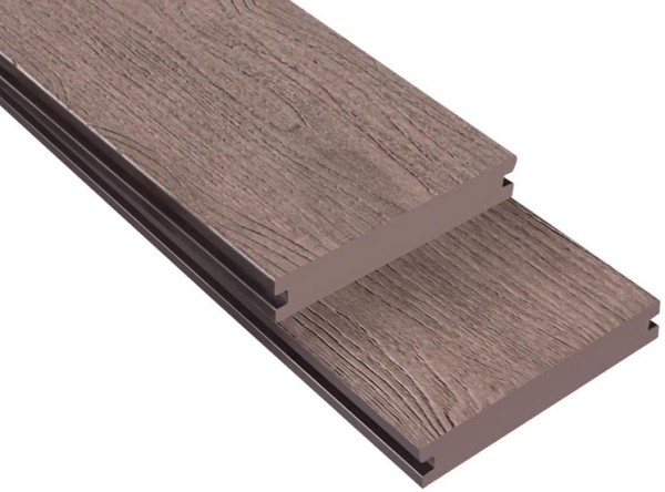 Террасная доска ДПК Outdoor 3D полнотелая NEVADA/CALIFORNIA BROWN коричневая микс купить в Ярославле