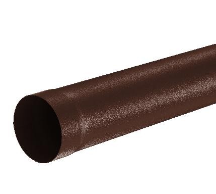 Водосток Aquasistem, Система 150/100 - Труба водосточная 3.00м RAL 8017 Коричневый matt купить в Ярославле
