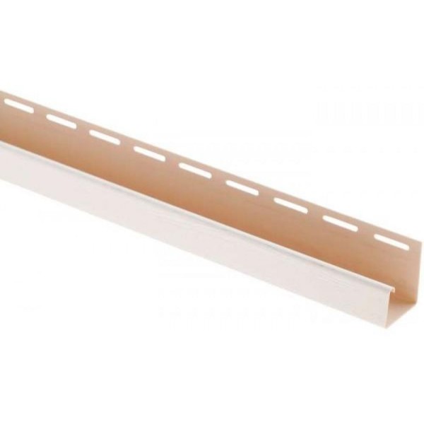 J-профиль Люкс Крашенный, T-15, ВН, Белый купить в Ярославле