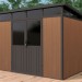 Сарай Defender из ДПК 9х7 (5.95 кв.м) купить в Ярославле