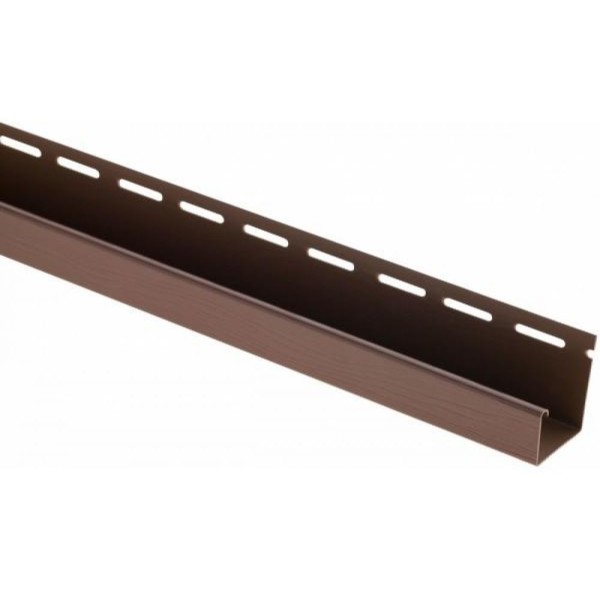 J-профиль Люкс Крашенный, T-15, ВН, Тёмный Орех купить в Ярославле
