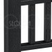 Комплект крышка/юбка для столба SEQUOIA BLACK купить в Ярославле