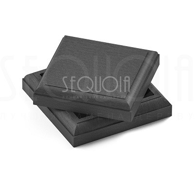 Комплект крышка/юбка для столба SEQUOIA GRAY купить в Ярославле