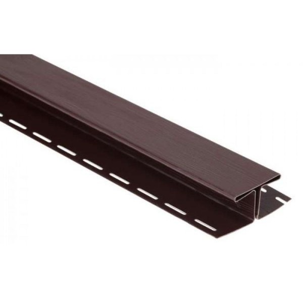Н-профиль Люкс Крашенный, T-18, ВН, Коричневый купить в Ярославле