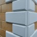 Угол Наружный к Фасадным Термопанелям Доломит Дагестанский Камень 400 мм Белый купить в Ярославле
