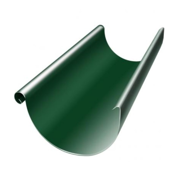 Водосток Grand Line 125x90 – Желоб 3м RAL 6005 купить в Ярославле