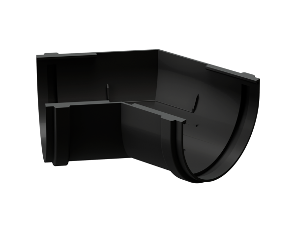 Угол желоба универсал 135˚ Docke Premium ПВХ - Карбон купить в Ярославле