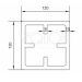 Столб SEQUOIA Evolution 3D WOOD BLACK купить в Ярославле