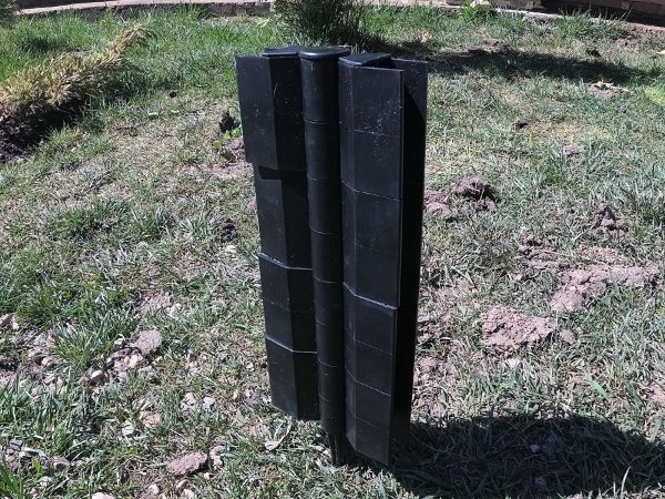 Угловой элемент поворотный, пластиковый от 60° до 300° для доски 300х30 мм из ДПК чёрный Holzhof купить в Ярославле