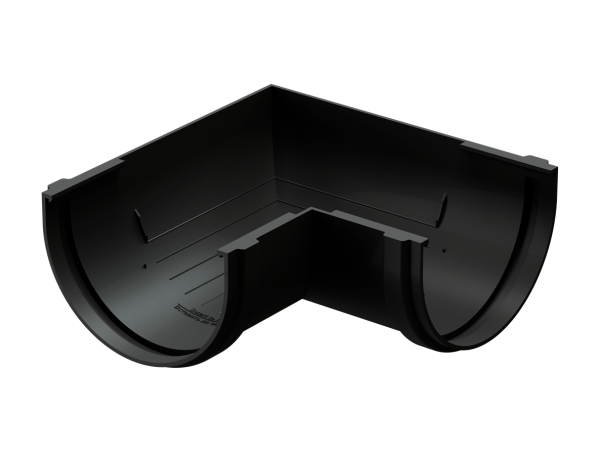 Угол желоба универсал 90˚ Docke Premium ПВХ - Карбон купить в Ярославле