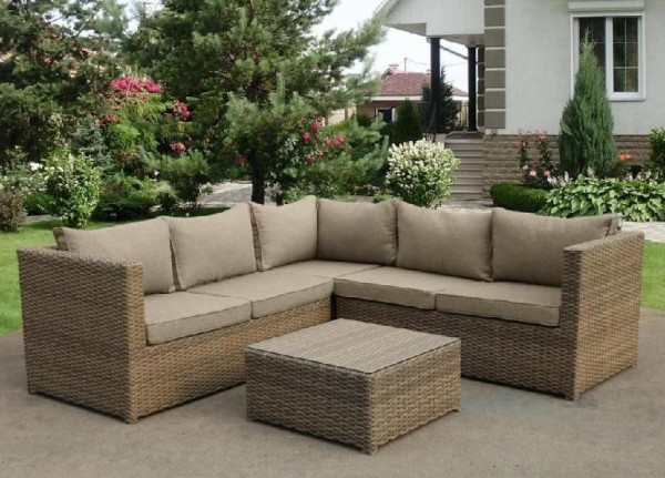 Комплект мебели AFINA плетеной из иск. ротанга YR825B Beige купить в Ярославле