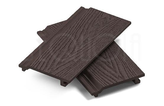 Доска фасадная ДПК 3D SEQUOIA Evolution WOOD BROWN купить в Ярославле