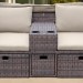 Комплект мебели AFINA плетеной из иск. ротанга AFM-330B Brown купить в Ярославле
