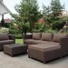 Комплект мебели AFINA плетеной из иск. ротанга YR821A Brown/Beige купить в Ярославле