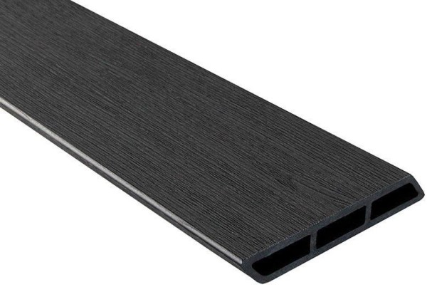 Доска Ромбус 3D ДПК Outdoor STORM BLACK черная купить в Ярославле