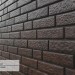 Фасадная панель Ю-Пласт Стоун Хаус Кирпич Коричневый купить в Ярославле