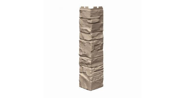 Угол наружный VOX Solid Stone Lazio камень светлая глина купить в Ярославле
