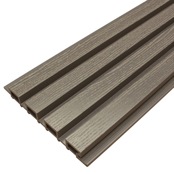 Фасадная доска из ДПК Faynag Wood Рейка Графит купить в Ярославле