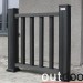 Ограждение из ДПК Outdoor Классик 3D STORM чёрный купить в Ярославле