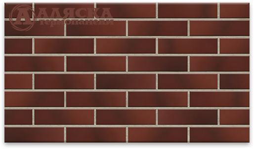 Фасадные Термопанели Аляска Cherry Glatt купить в Ярославле