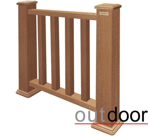 Ограждение из ДПК Outdoor Классик 3D STORM дуб купить в Ярославле