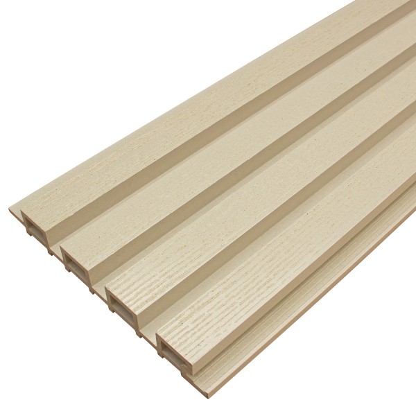 Фасадная доска из ДПК Faynag Wood Рейка Слоновая кость купить в Ярославле