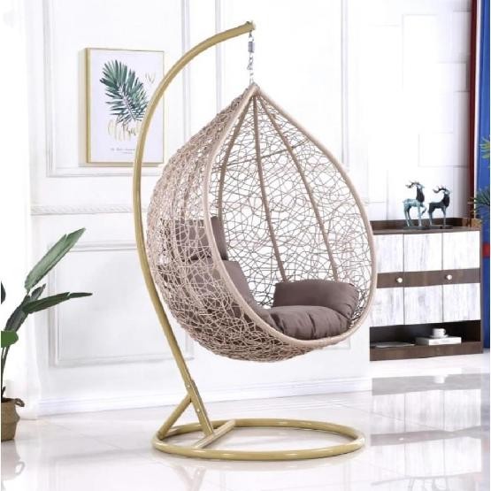 Кресло Подвесное из искусственного ротанга AFM-169A-XLB Beige купить в Ярославле