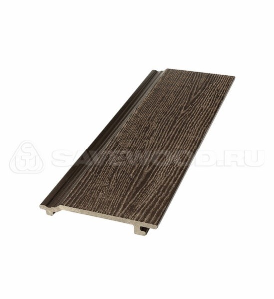 Сайдинг из дпк savewood sw-sorbus радиальный распил темно-коричневый купить в Ярославле