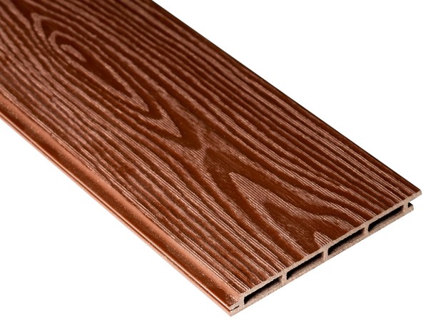 Фасадная доска из ДПК 3D Faynag - Шоколад купить в Ярославле