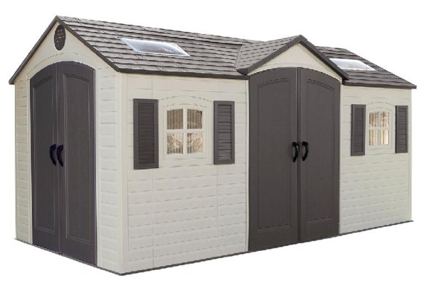 Сарай пластиковый LifeTime 15x8 DD купить в Ярославле
