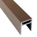 П-профиль Алюминиевый EasyDecking 35x25 Венге купить в Ярославле