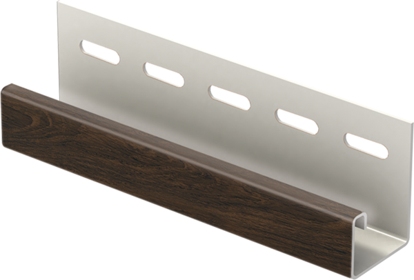 J-планка к Софиту PRO Тёмный орех купить в Ярославле