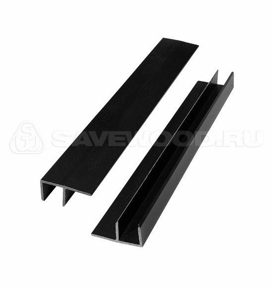 F-профиль ДПК Savewood – Чёрный купить в Ярославле