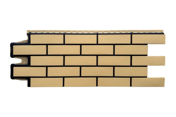 ФП Grand Line клинкерный кирпич ПРЕМИУМ Песочный (шов RAL 9005) купить в Ярославле