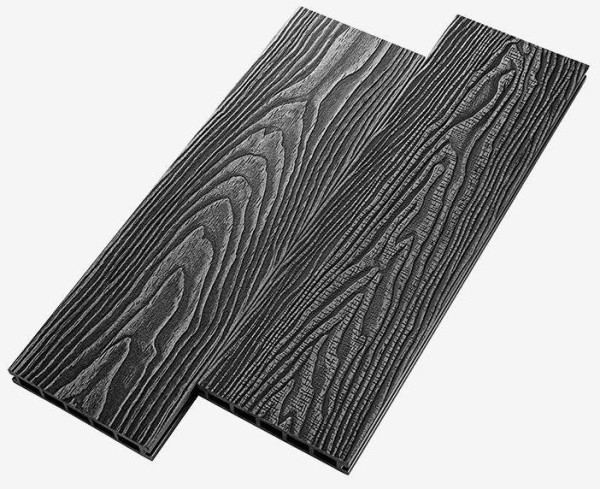 Террасная доска из ДПК RusDecking Unodeck Vintage - Графит купить в Ярославле