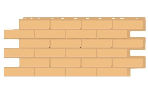 Фасадная панель T-Siding Кирпич Модерн Эко Крем купить в Ярославле