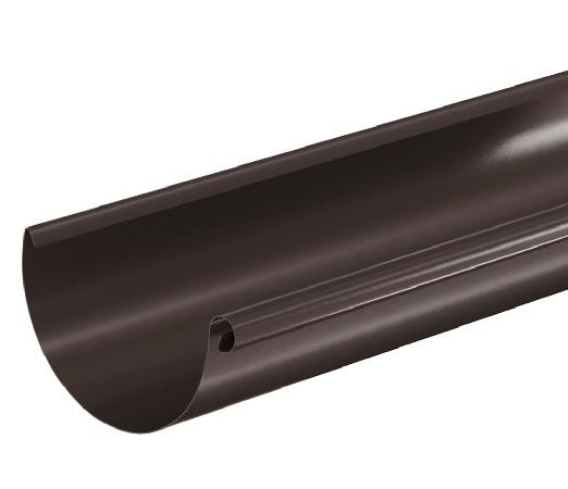 Водосток Aquasistem, система 125x90 - Водосточный желоб 3.00м RR 32 Тёмно Коричневый купить в Ярославле