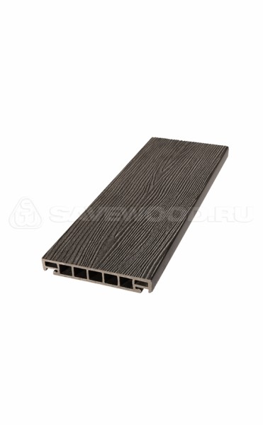 Террасная доска из ДПК SW Salix (S) (R) темно-коричневый купить в Ярославле