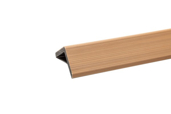 Уголок торцевой Ecodecking Скай коэкструзия 45х45х3000 Бук купить в Ярославле