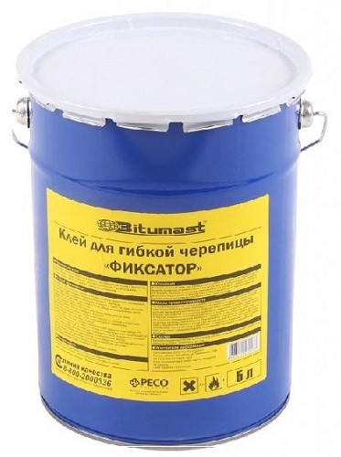 Клей для гибкой черепицы BITUMAST 5 л купить в Ярославле