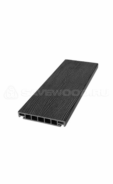 Террасная доска из ДПК SW Salix (S) (R) черный купить в Ярославле