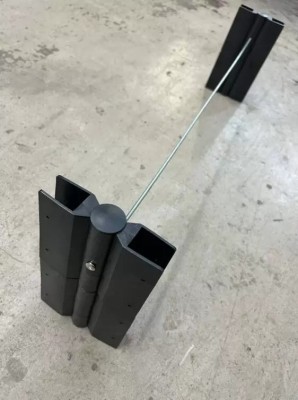 Стяжка для грядки на шпильке (до 1м)